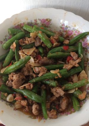 Foto resep Baby buncis singapore
