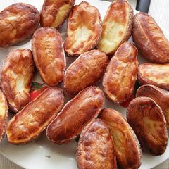 Russian baked potatoes A picture of Russian baked potatoes.