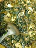 Palak paneer