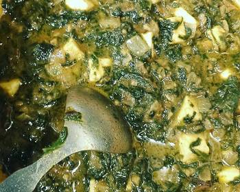 The New Way Cooking Recipe Palak paneer Delicious Perfect