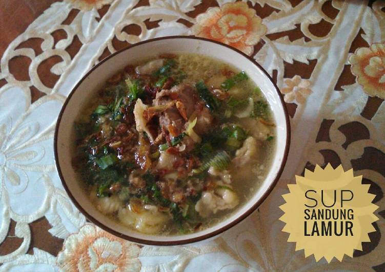 9 Resep: Soup Sandung Lamur #ketopad_cp_anekasoup Anti Gagal!