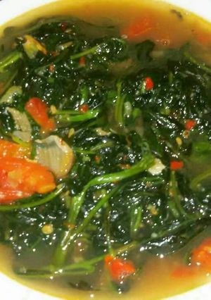 Foto resep Kangkung Balacan ala mega