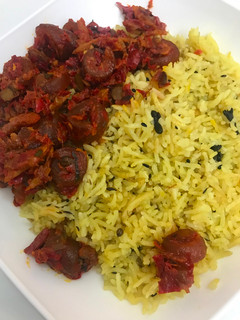A picture of Simple curry rice.