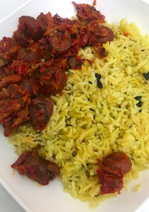 A picture of Simple curry rice.