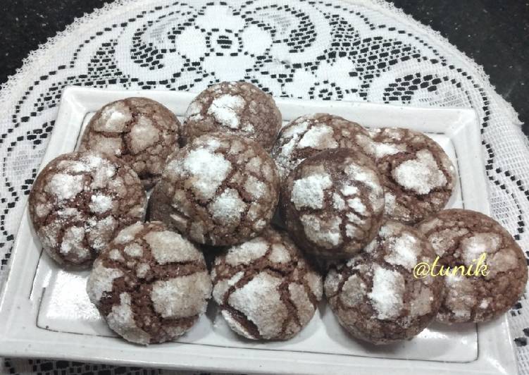334. Brownie Crincle Cookies