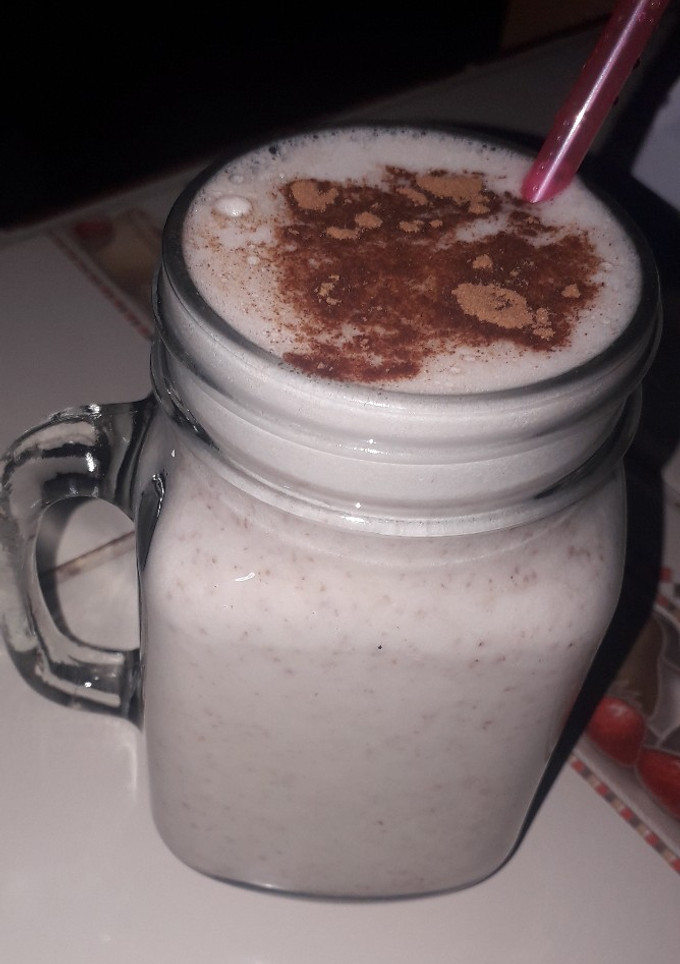 Una foto de Batido de avena y almendras 🥛