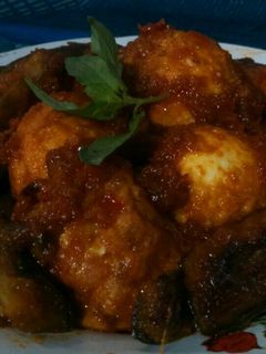 Foto resep Telur dan Terong Balado