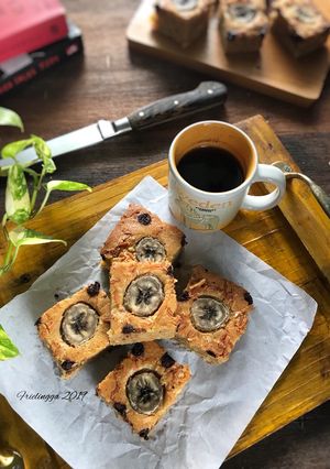 Foto resep Very banana cake, no mikser, 1 telur