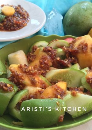 Foto resep Rujak buah 🤤
