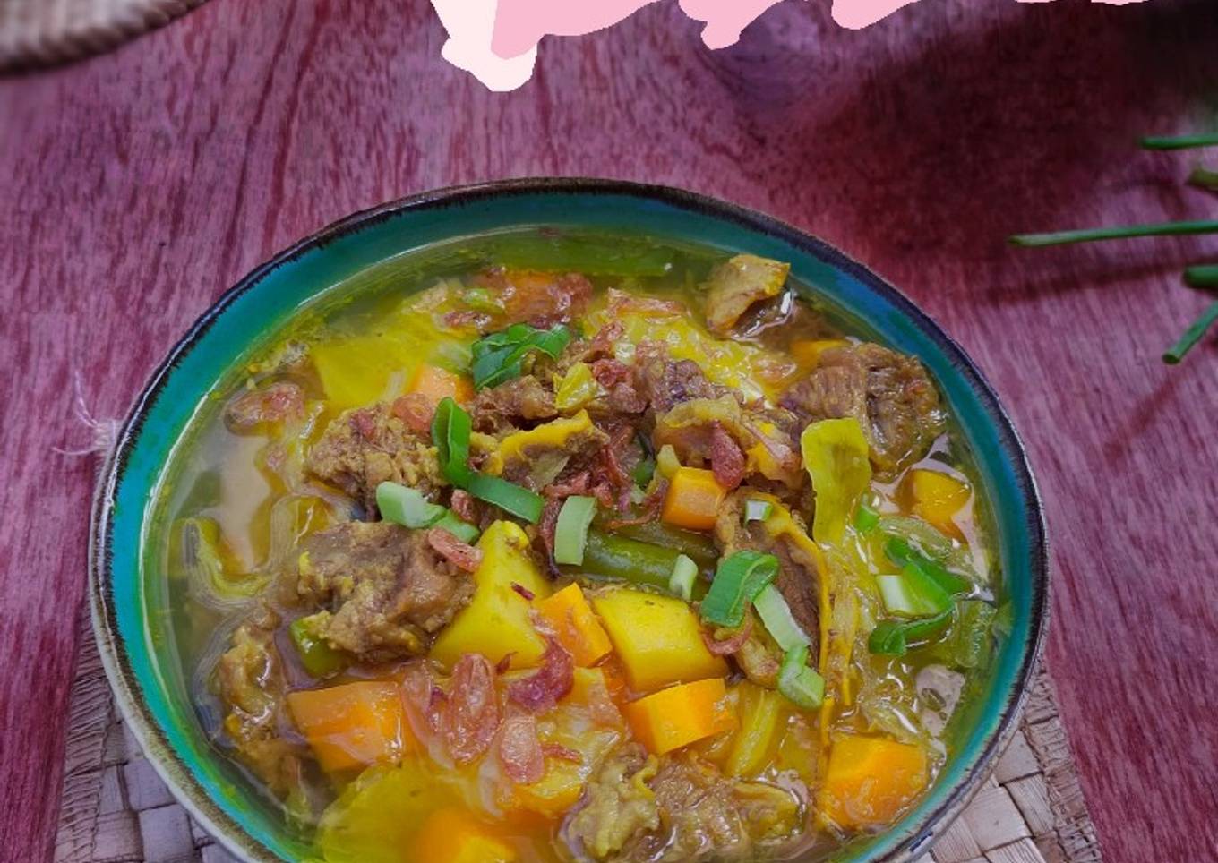 Soto Daging Sapi Rempah Kayu Manis