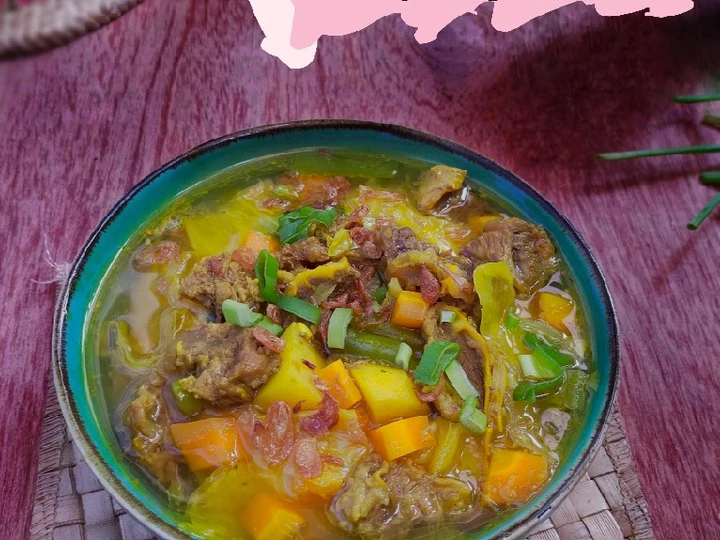 Cara Gampang Membikin Resep Soto Daging Sapi Rempah Kayu Manis yang Bisa Manjain Lidah Anti Ribet, Uenak Banget