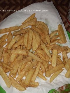 Foto resep Kentang Goreng ala KFC anti lembek