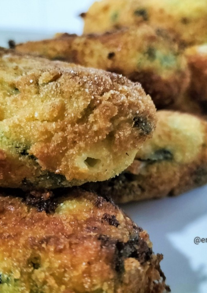Una foto de Croquetas de espinacas, calabaza y mozzarella