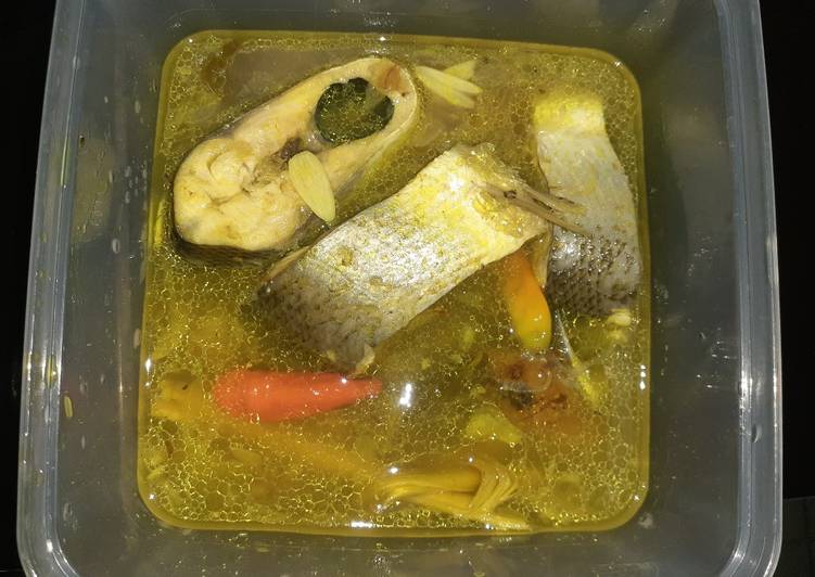 Sayur ikan bandeng syeger ala bunda