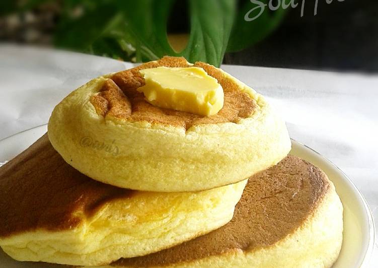 Resep Japanese Pancake Souffle Anti Gagal