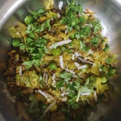 A picture of Cabbage sabji.