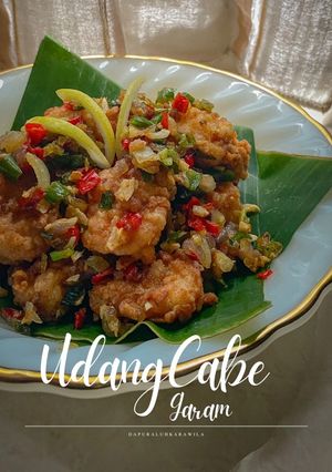 Foto resep Udang Tepung Cabe Garam