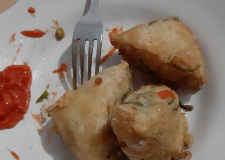 Tahu goreng isi sayur