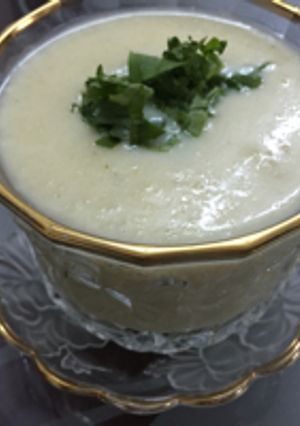 صورة لوصفة طريقة عمل شوربة البصل والبطاطس