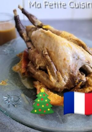 Narancsos gyöngytyúk-inspiráció Ma Petite cuisine familiale konyhájából recept fotója
