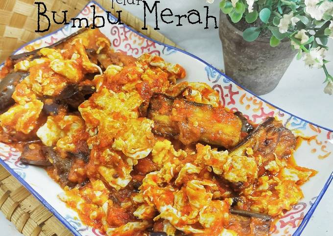 Resep Terong Ungu Telur Bumbu Merah Oleh Chiensyn Kuliner Cookpad