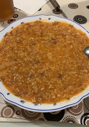 Una foto de Sopa de ajo