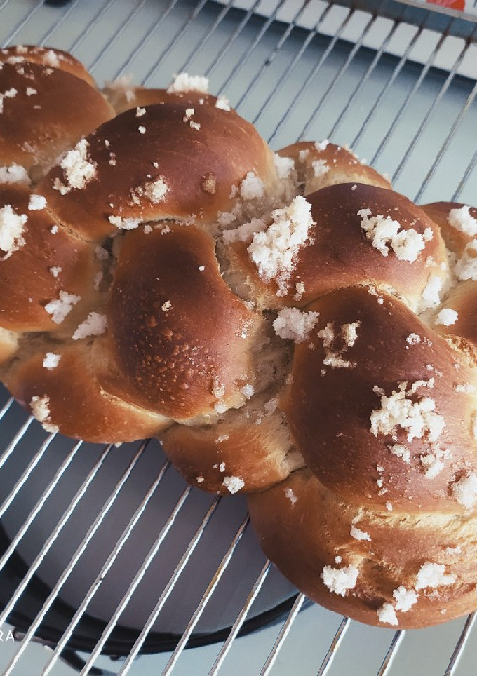 Una foto de Challah /Jalá- Pan dulce muy esponjoso
