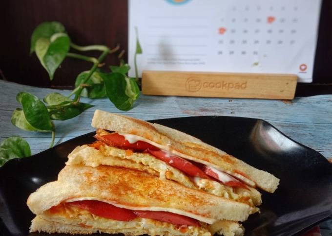 Resep Korean Street Toast (To Se Te) Sandwich Korea yang Lezat Sekali