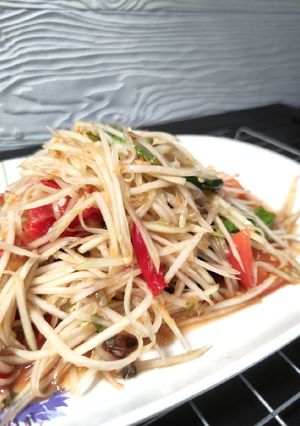 รูปของ ส้มตำปูปลาร้า