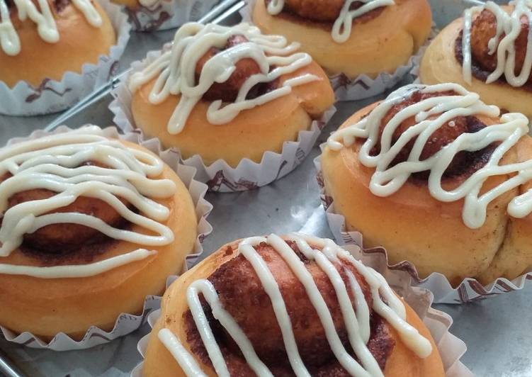 Resep Cinnamon roll, Enak Banget