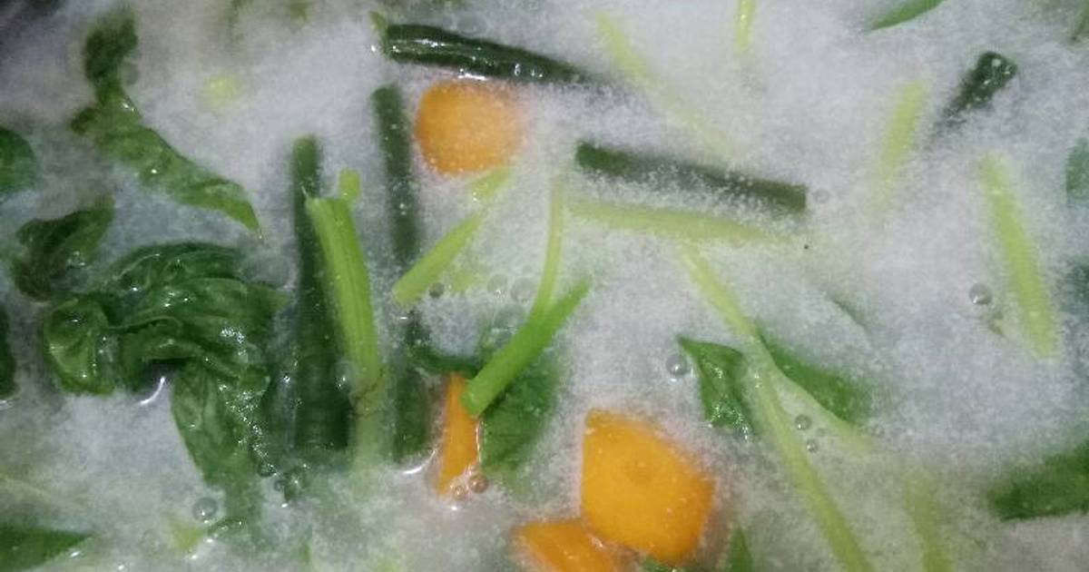  Resep  Sayur  bobor bayam  kacang wortel  oleh delazael Cookpad