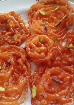 A picture of Instant Jalebi.