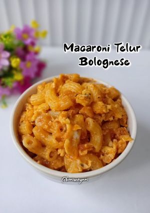 Foto resep Macaroni Telur Bolognese