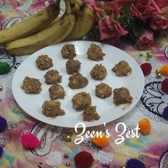 A picture of Frozen Banana Chocolate Bites.