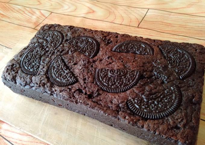 Fudgy Brownies No Oven No kukus