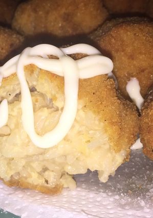 Una foto de Croquetas de arroz