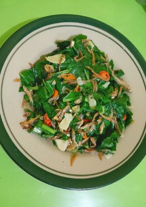Foto resep Tumis pakcoy teri pedas