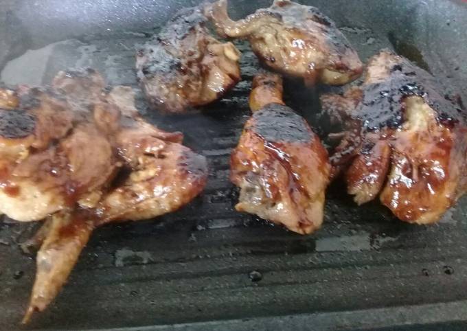 Ayam bacem bakar madu