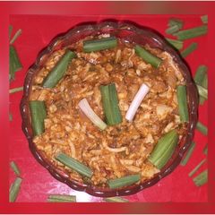 A picture of Garlic Egg Kheema.