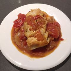 Fish in Tomato Sauce A picture of Fish in Tomato Sauce.