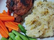 Gambar mashed potato susu
