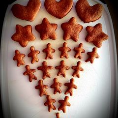Cute gingerbread without baking A picture of Cute gingerbread without baking.