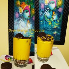 Oreo Mango Smoothie A picture of Oreo Mango Smoothie.