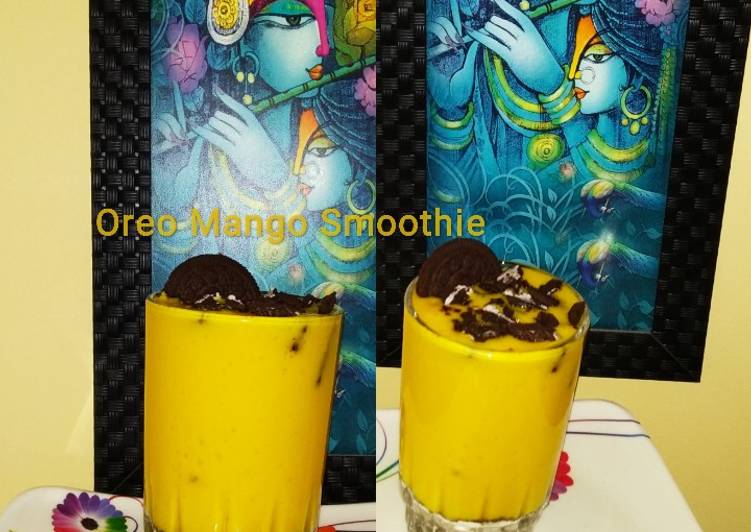 Oreo Mango Smoothie