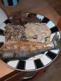 Brad's whiskey teryaki poached trout