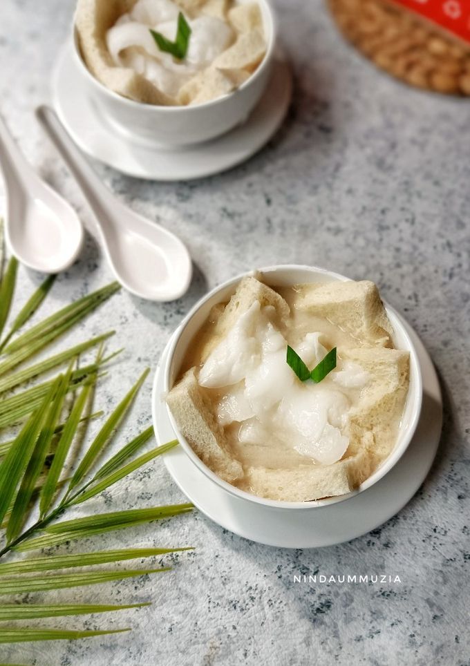 Wedang Roti Cup Resep Wedang Roti Kelapa Muda oleh Nindaummuzia - Cookpad