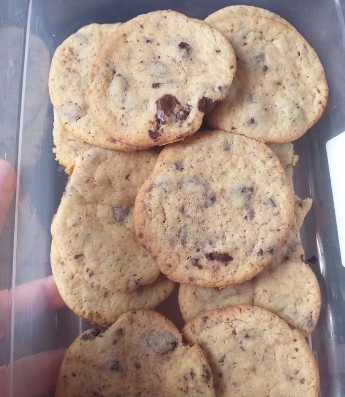 Una foto de Galletas con chips de chocolate