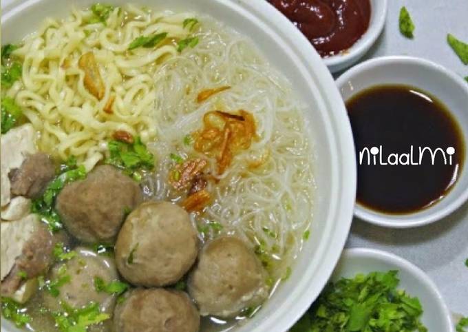 Resep Bakso Sapi Rumahan Enak Dan Kenyal Oleh Nila Almi Cookpad