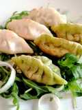 Gyoza senza glutine con gamberetti e verdure