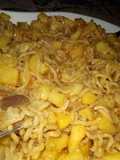 Noddles with Irish potato